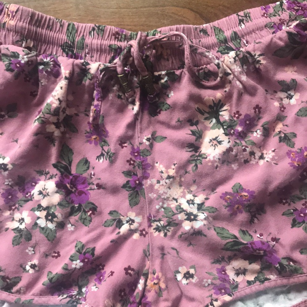 Pink republic floral shorts